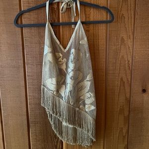 Chloe by Stella McCartney SS 2000 Net Halter Top